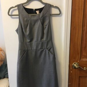 J. Crew gray dress